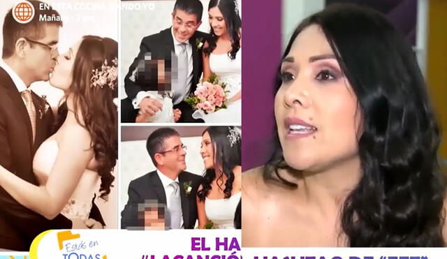 Tula Rodríguez se quiebra al hablar de Javier Carmona. Foto: captura América TV