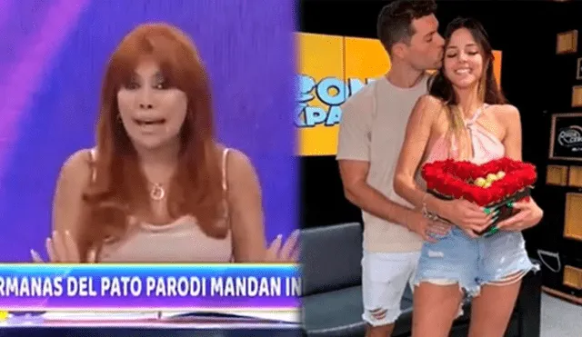 "La multiplicaron por 0 a la Fuster", exclamó Medina luego de escuchar las declaraciones de las hermanas de Patricio Parodi, quienes desaprobarían su vínculo con Luciana. Foto: composición/Instagram/ATV