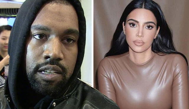 Kanye West expresa en Divorce su dolor por la separación de Kim Kardashian. Foto: Kanye West/Kim Kardashian/Instagram