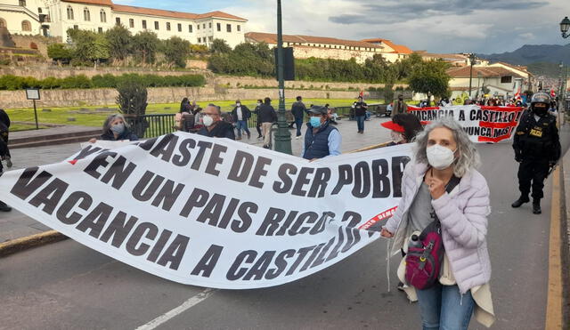 Manifestación partió de la Plazoleta de Limacpampa. Foto: La República