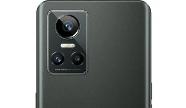 El móvil de Realme vendrá con una triple cámara trasera. Foto: OnLeaks