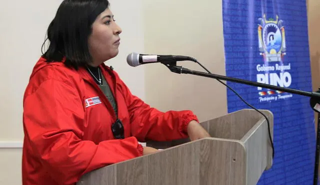Chávez se pronunció sobre la coyuntura política en evento. Foto: GORE Puno