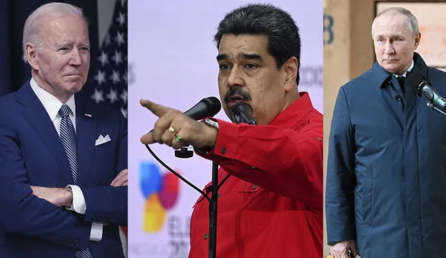 Nicolás Maduro se reunirá con una representación del Gobierno de Joe Biden en Caracas, en medio del conflicto ruso, según The New York Times. Foto: composición/AFP