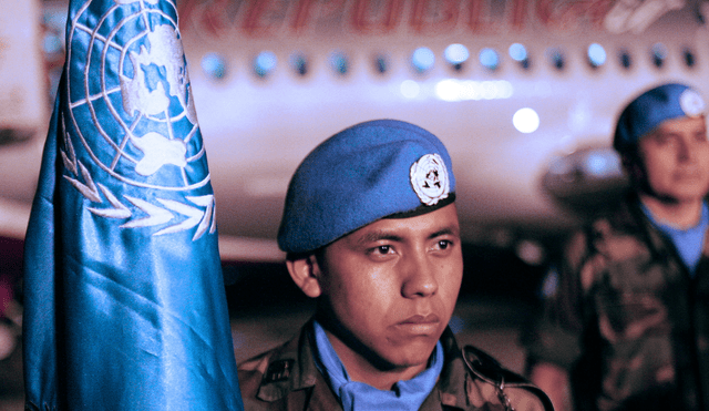Existen 15 misiones en todo el mundo donde los cascos azules de la ONU desarrollan laborales humanitarias.  Foto: AFP