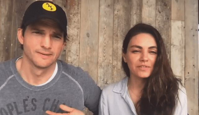 Mila Kunis y Ashton Kutcher usaron sus plataformas sociales y su alcance para recaudar dinero en causa de quienes huyen del país sitiado. Foto: Instagram/Ashton Kutcher