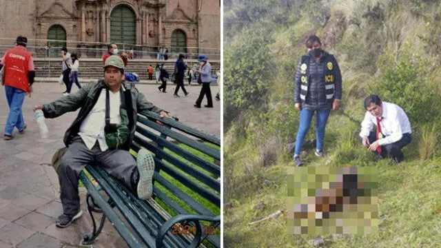Cuerpo que pertenecerá a ciudadano huancavelicano fue hallado en Cusco. Foto: PNP
