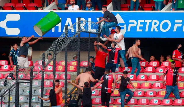 Querétaro y Atlas se enfrentaban por la fecha 9 del Clausura de Liga MX. Foto: AFP