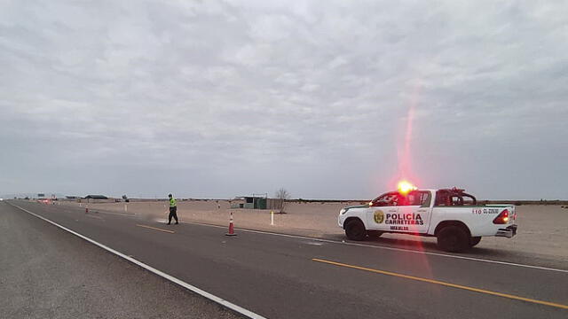 El sujeto, de unos 30 años, fue encontrado en posición decúbito dorsal en plena vía pública. Foto: PNP