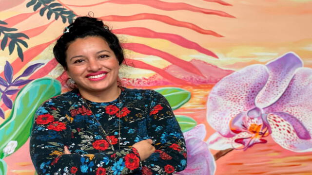 Artista Ana Balcázar inaugurará muestra pictórica en Chiclayo. Foto: Centro Cultural Ochocalo.