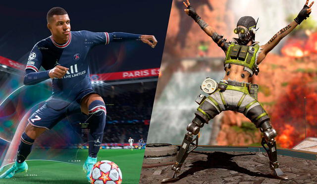 Por medio del Legends Pack, los fans de FIFA 22 podrán conseguir uniformes inspirados en personajes de Apex Legends. Foto composición - La República