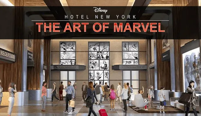 Disney abre el primer hotel dedicado a Marvel en una de sus sedes. Foto: Disney