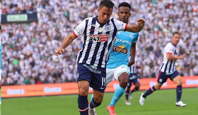 El equipo íntimo mejoró con el ingreso de Cristian Benavente, pero no le alcanzó para empatar. Foto: Alianza Lima