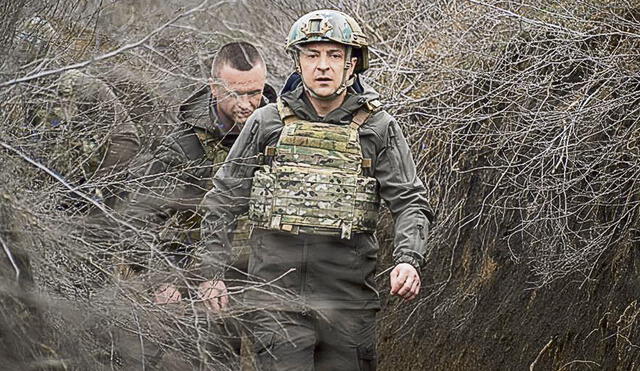 Reclamo. Zelensky culpa a la OTAN de que Rusia siga cometiendo más ataques contra Ucrania. Foto: EFE