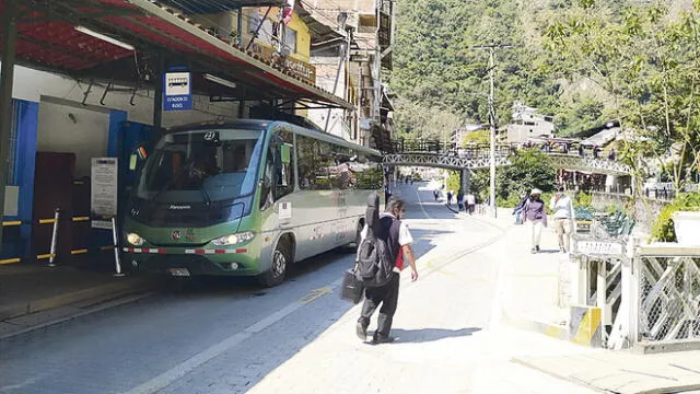 Ruta de la discordia. Es la más codiciada por los ingresos que genera a la empresa que opera en la vía de ocho kilómetros. Foto: La República