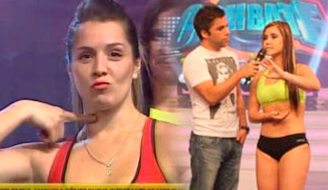 La colombiana Manuela Gómez fue una de las competidoras más polémicas que tuvo Combate. Foto: captura ATV