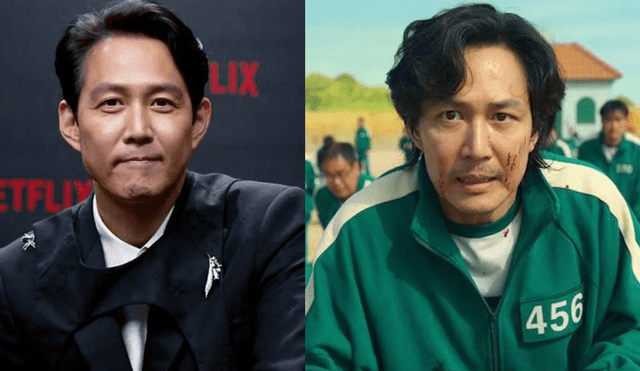 Lee Jung Jae saltó a la fama internacional al interpretar a Gi Hun en la serie coreana "El juego del calamar" de Netflix. Foto: composición La República/Netflix