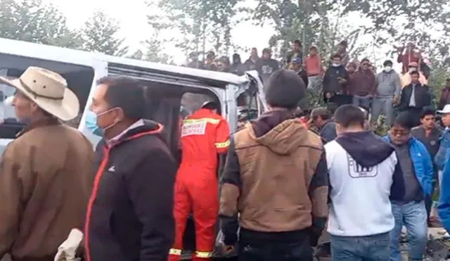 Pasajeros se dirigían de Namora a Cajamarca. Foto: captura/Radio Continente