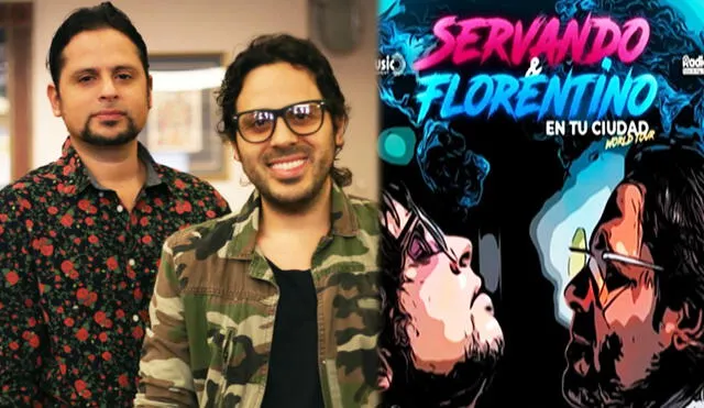 Servando y Florentino son cantantes venezolanos que alcanzaron la fama en el grupo Salserín. Foto: GLR / Instagram