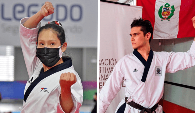 Fabiana Varillas y Hugo del Castillo participarán del Campeonato Mundial en abril. Foto: IPD