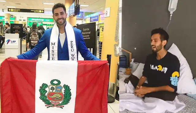 Jano Carper representó a Perú en la 10ª edición del certamen Míster Mundo en 2019. Foto: Jano Carper/Instagram