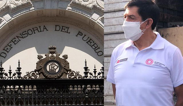 Ministro del Interior lanzó frases machistas durante un discurso en una actividad pública de su sector. Foto: URPI / Defensoría