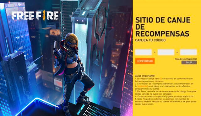 Garena Free Fire códigos del 8 de marzo 2022 de diamantes gratis