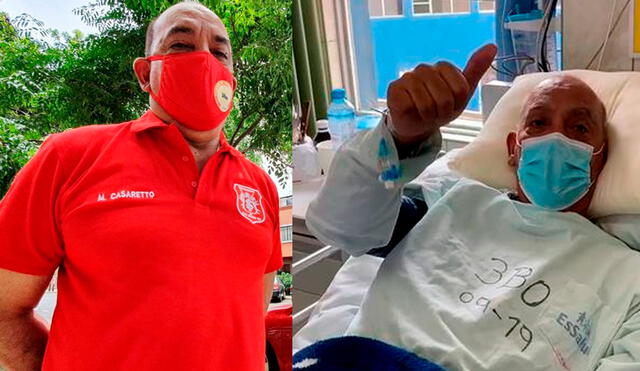 Mario Casaretto revela que lee su historia clínica de 780 páginas cada día para agradecer a Dios por seguir con vida. Foto: La República / EsSalud