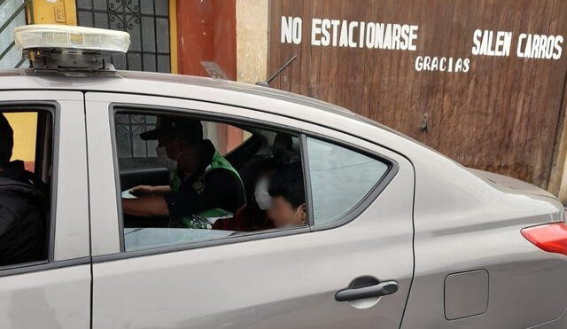 La víctima y su enamorada transitaban por el parque Virgen de las Mercedes. Foto: Deysi Portuguez/URPI