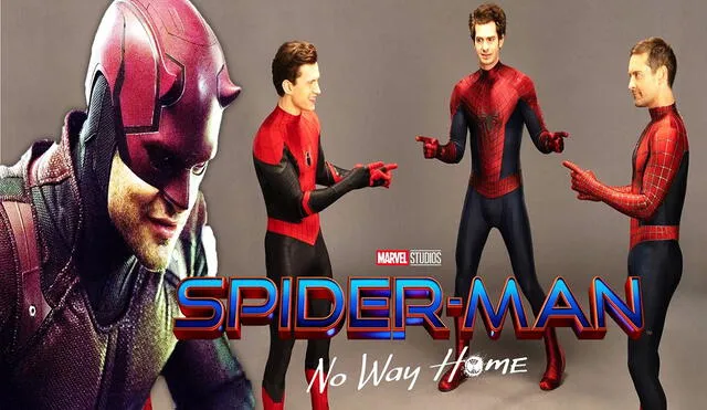 Charlie Cox tuvo su debut en el UCM con "Spiderman: no way home", en donde volvió a interpretar al icónico Daredevil. Foto: composición LR/Netflix/Sony