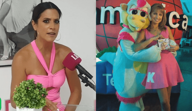 María Pía Copello señala que "Karina y Timoteo" no habría cambiado de nombre inmediatamente como dijo Karina Rivera. Foto: composición/ La República