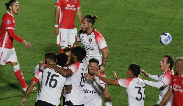 Los rojinegros se fueron al descanso ganando por la mínima. Foto: prensa Melgar