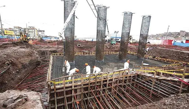 Emblemático. Proyecto avanza en la construcción del puente Costanera y Ovalo Versalles. Foto: La República