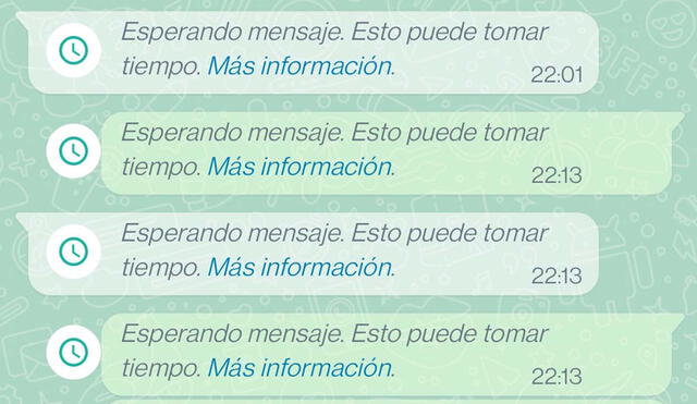 Este error suele aparecer a los usuarios de WhatsApp en Android y iPhone. Foto: Xataka