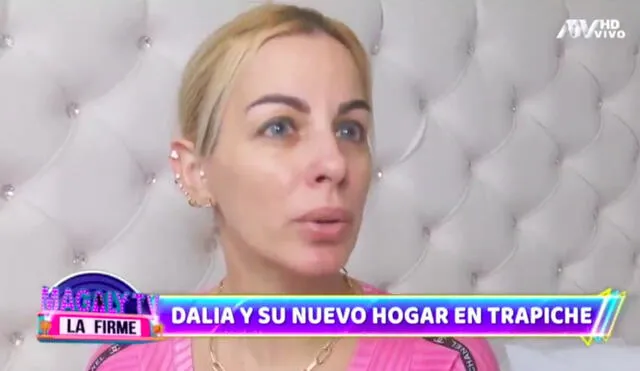 "Yo soy una mujer a la que le gusta trabajar”, dijo Dalia Durán. Foto: captura ATV