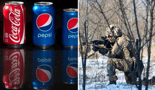 Pepsi anunció que suspende la producción y la venta en Rusia de Pepsi-Cola y otras marcas como 7Up y Mirinda. Foto: composición / AFP