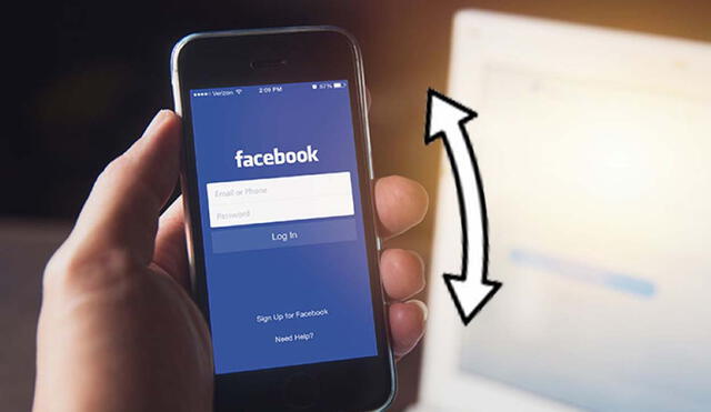 El truco solo sirve en celulares con Facebook, pero no en tables. Foto: PCMag