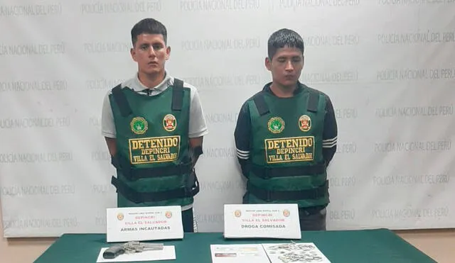 Ambos delinucentes reconocieron haber participado en este hecho delictivo. Foto: PNP.