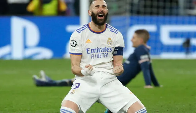 Karim Benzema es el tercer máximo goleador en la historia del Real Madrid. Foto: EFE