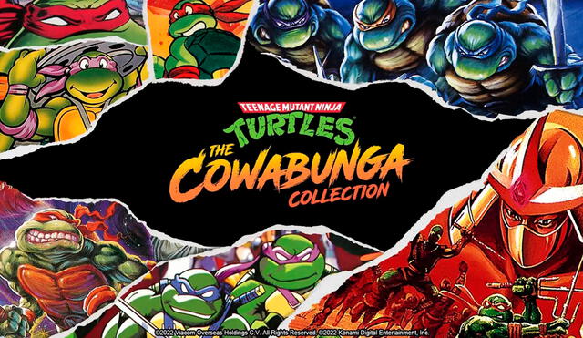 Incluirá 13 juegos de las Tortugas Ninja. Foto: Teenage Mutant Ninja Turtles