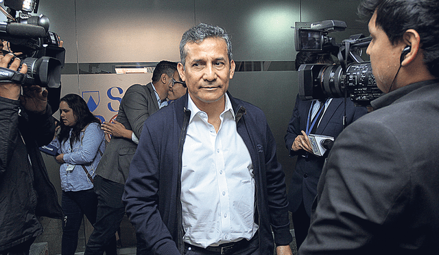 Audiencia. Expresidente Ollanta Humala enfrenta el primer juicio del caso Lava Jato. Foto: Antonio Melgarejo/ La República