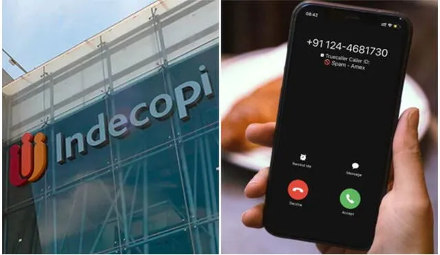Indecopi tiene distintos canales online para denunciar las llamadas de empresas sin consentimiento. Foto: composiciónLR/La República/Andina