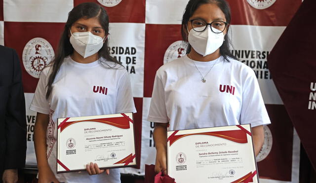 UNI: Por Primera Vez Dos Mujeres Ocuparon Los Primeros Puestos En El ...