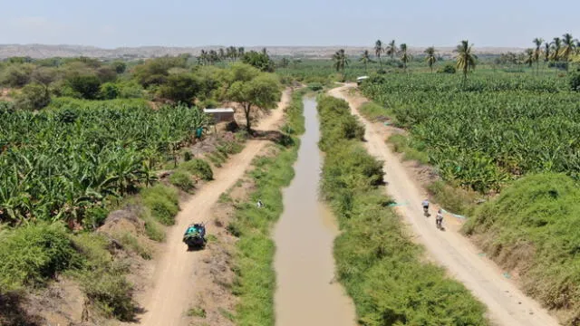 Los agricultores saludaron el inicio del proyecto. Foto: GORE