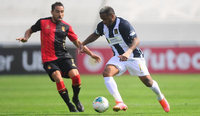 Alianza Lima no podrá contar con Hernán Barcos para este cotejo. Foto: Liga1