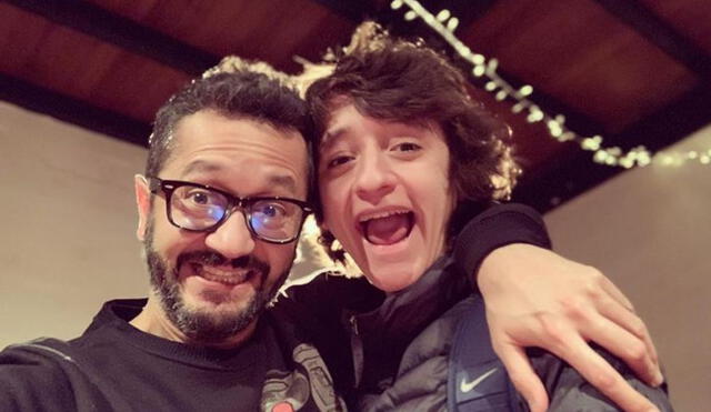 El actor Gonzalo Molina se pronunció sobre la escena protagonizada por su hijo en "Junta de vecinos". Foto: Instagram de Gonzalo Molina