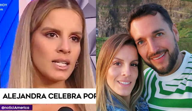 Alejandra Baigorria habló de su expareja Arturo Caballero. Foto: captura América TV / Instagram