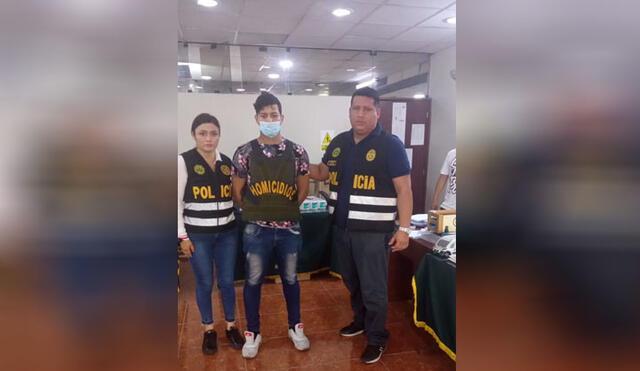 Las cámaras de videovigilancia captaron cuando el asesino huía a pie. Foto: PNP