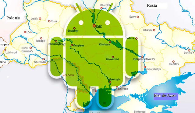 Ucranianos recibirán una notificación en sus teléfonos Android, en caso haya un ataque cercano. Foto: Andro4all