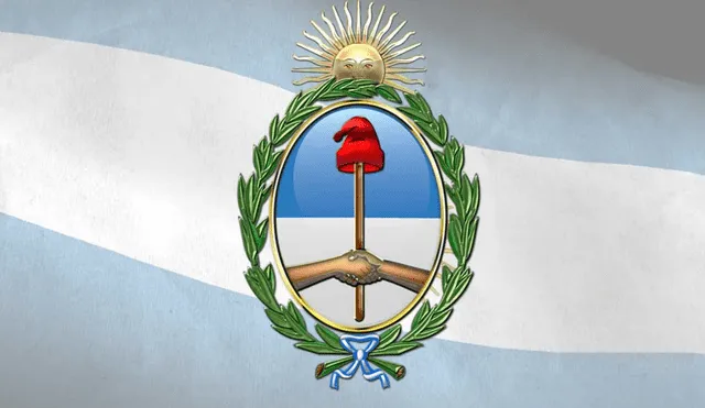 El escudo nacional de Argentina fue utilizado por primera vez en 1813. Foto: Ministerio de Cultura de Argentina