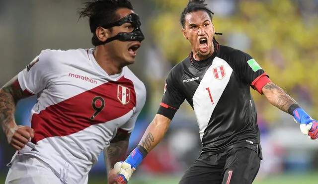 Gianluca Lapadula y Pedro Gallese serán titulares ante Uruguay en Montevideo. Foto: composición de AFP